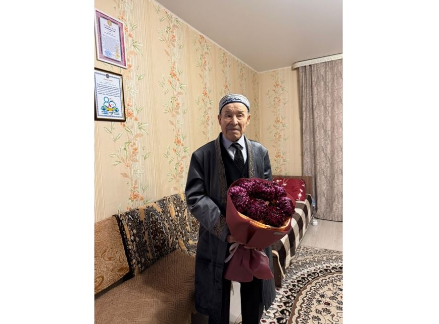 Qostanaıda ekinshi dúnıejúzilik soǵys ardageri 100 jasqa toldy