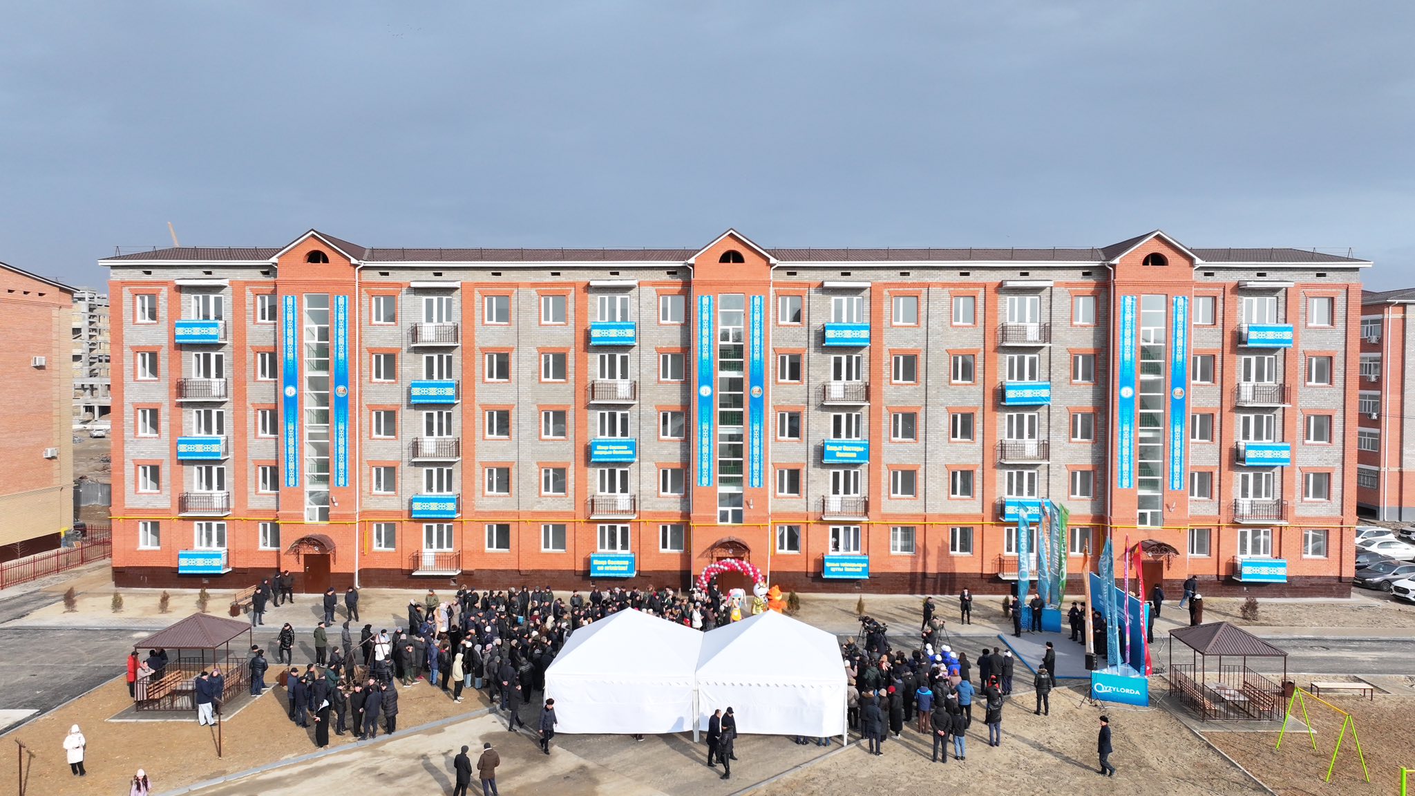 Qyzylordada 100 jas otbasy baspanaly boldy