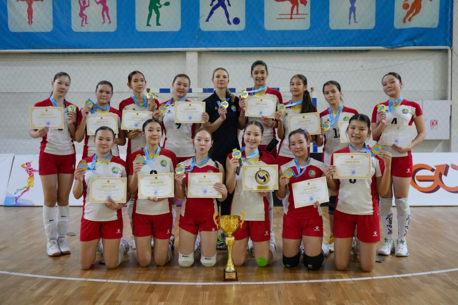 Voleıbolshy qyzdardyń jetistigi