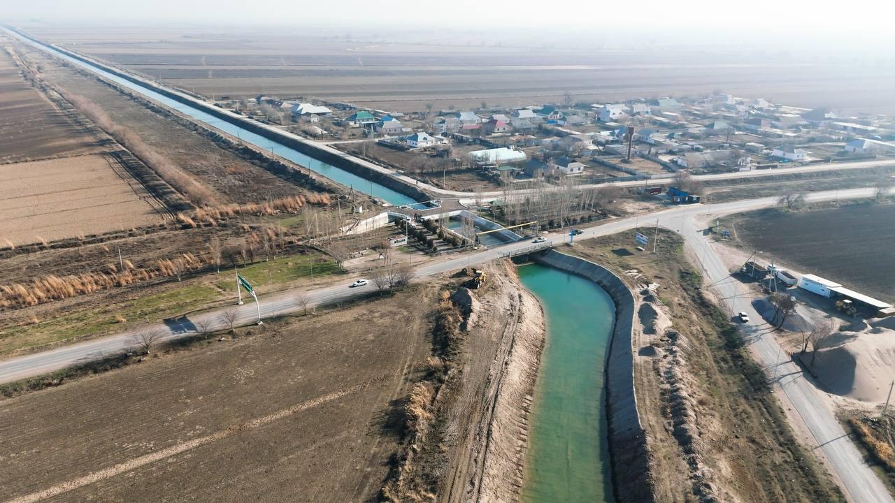 Túrkistan oblysynda K-21 kanaly 40 jyl tazalanbaǵan