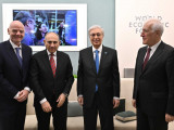 Memleket basshysy Davosta birqatar kezdesý ótkizdi