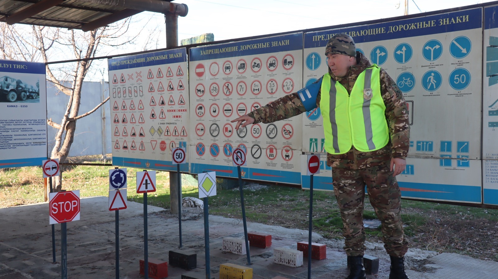 Jol qaýipsizdigi erejesi áskerıler úshin de mindet