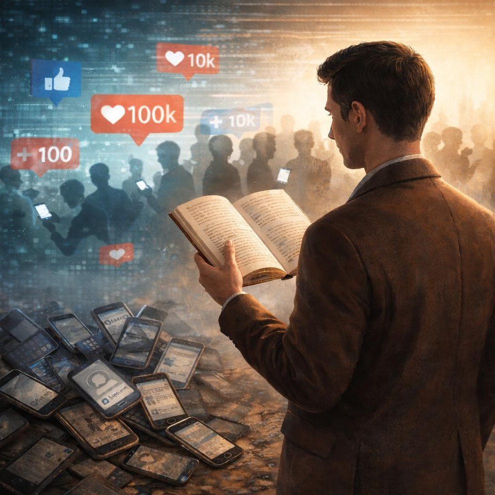 Áleýmettik jelidegi betburys: Nelikten oqyrmannyń az bolǵany jaqsy?