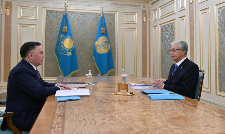 Prezıdent Joǵarǵy Sot tóraǵasyn qabyldady