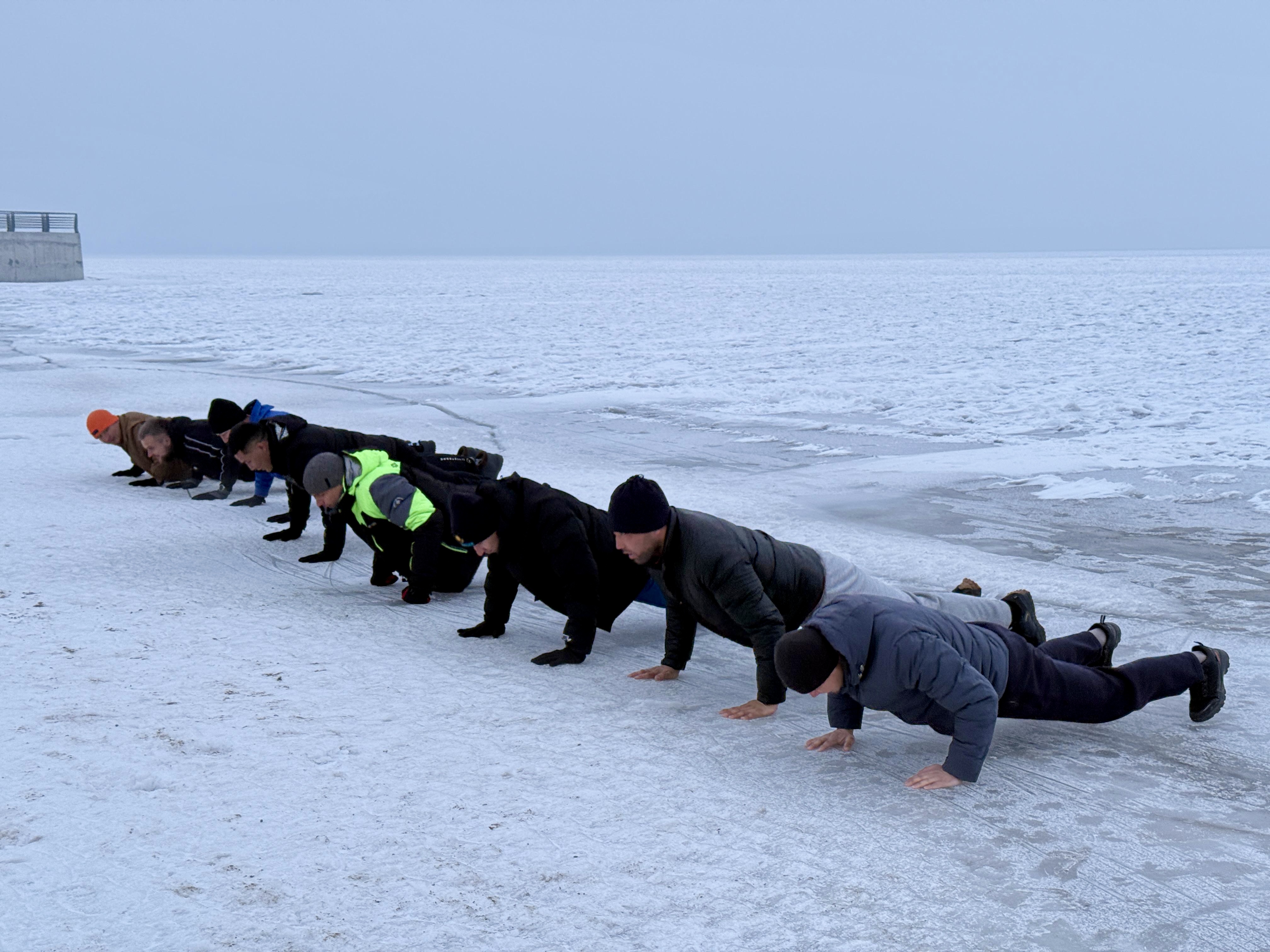 Muzdaı sýǵa túsken 96 kún: Sportshynyń salaýatty ómir salty