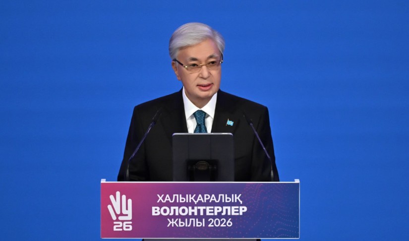 Qasym-Jomart Toqaev Volonterler forýmynda sóz sóıledi