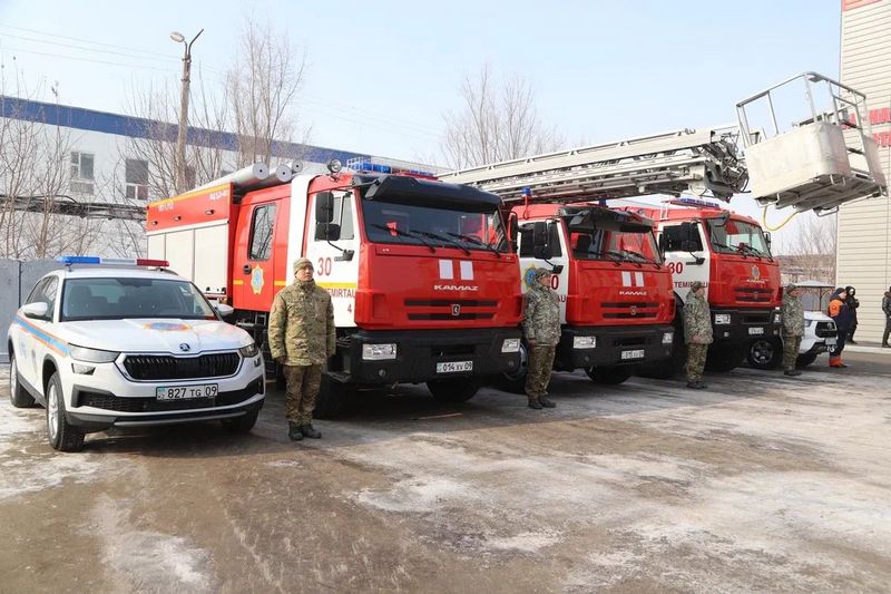 Baıanaýyl ulttyq parkine jańa órt sóndirý tehnıkalary berildi