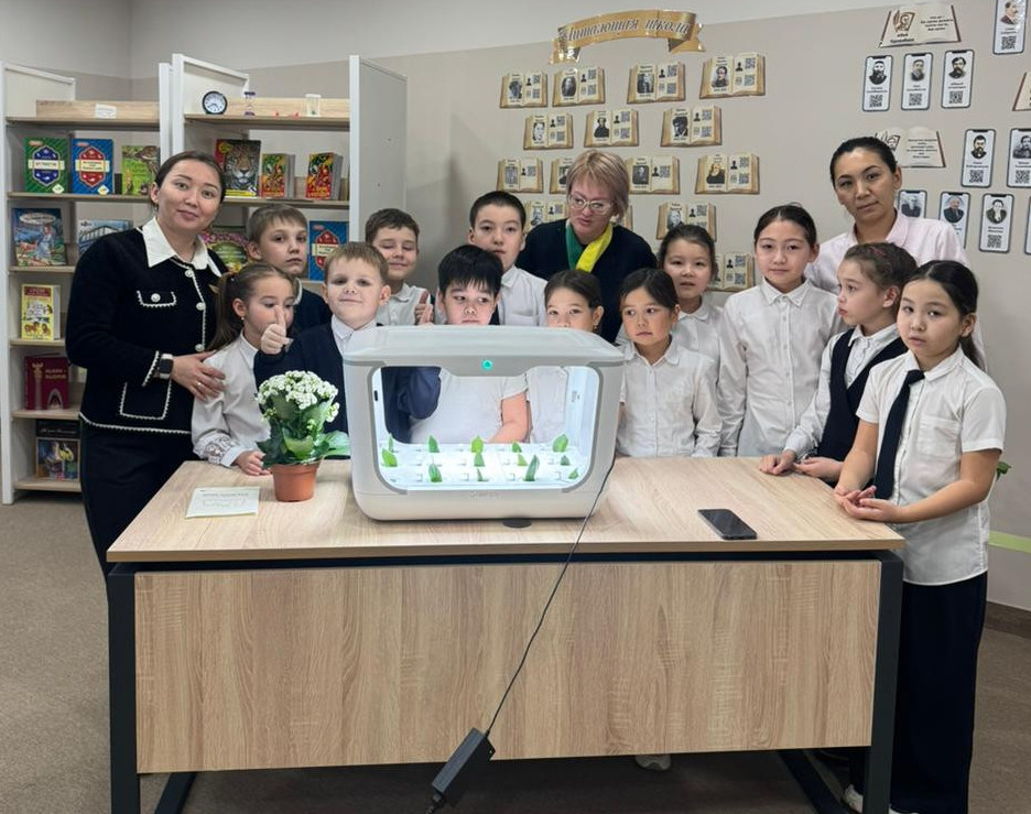 Mektep oqýshylary jylyjaıda zertteý júrgizedi  