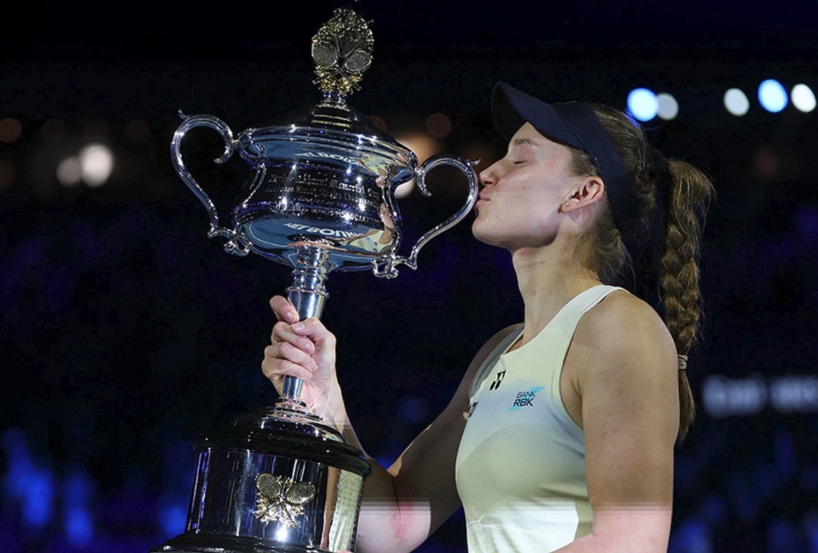 Elena Rybakınanyń tolaıym tabysy