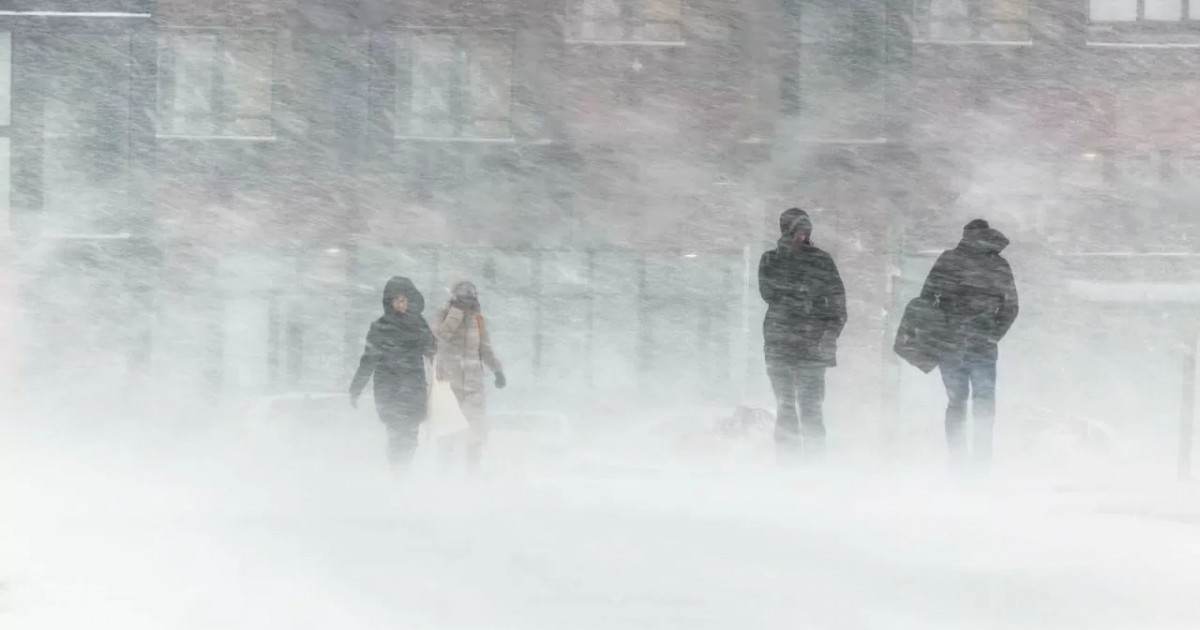 Erteń elimizdiń birqatar óńirinde túman túsip, boran soǵady