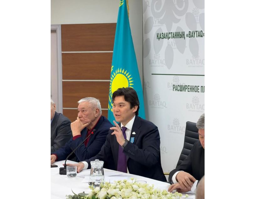 «BAITAQ» partııasy «Ekologııa jáne adam densaýlyǵy» uǵymyn memlekettiń bazalyq qundylyǵy retinde bekitýdi usyndy