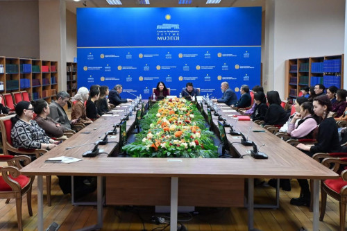 Ulttyq mýzeıde Jańa Konstıtýsııa jobasy talqylandy