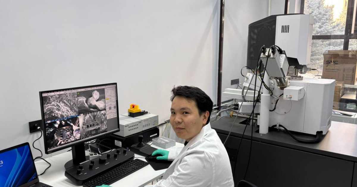 Elektrondyq mıkroskop iske qosyldy