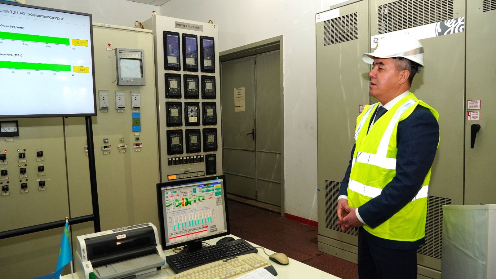 Oraldaǵy japondyq «Hitachi» týrbınasynyń jóndeý jumystary sátti aıaqtaldy