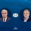 Qasym-Jomart Toqaev Iran Prezıdentine quttyqtaý jedelhatyn joldady