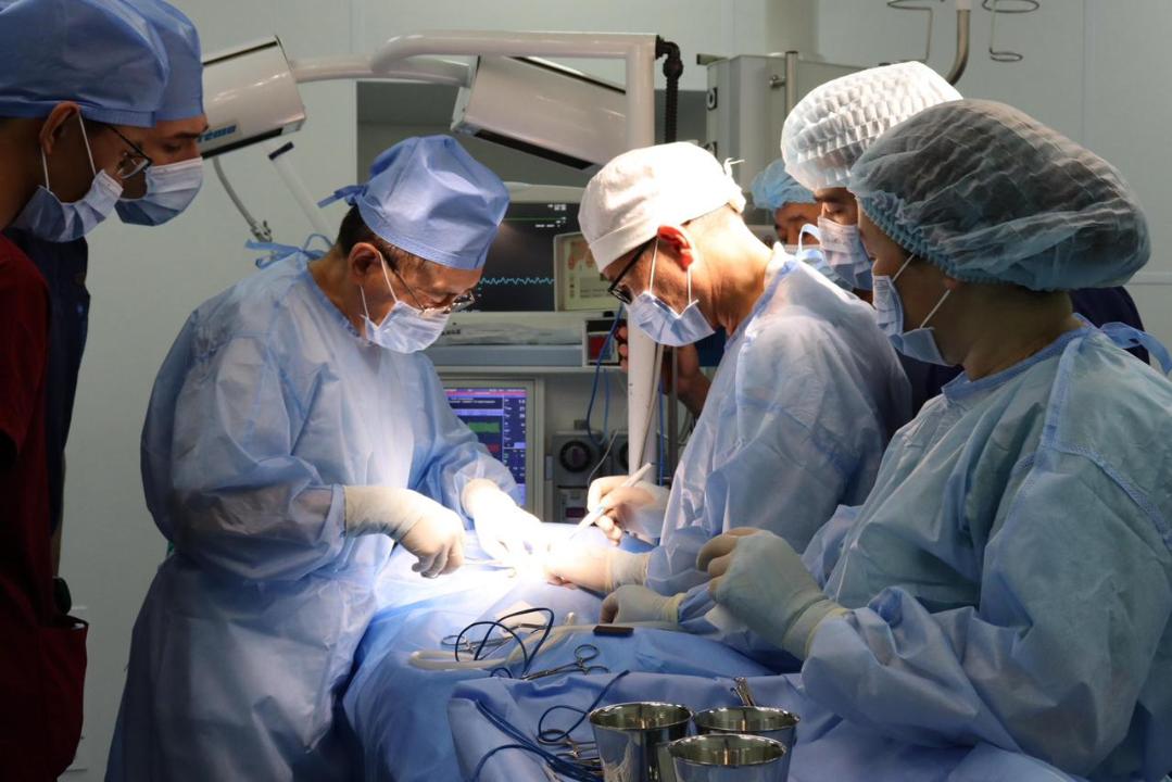 Almatyda hırýrgter 31 magnıt jutyp qoıǵan balanyń ómirin saqtap qaldy