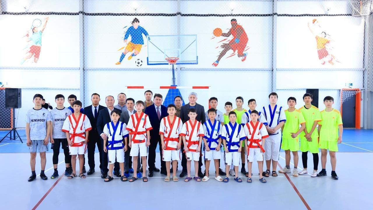 Shet aýdanynda jańa sport kesheni ashyldy