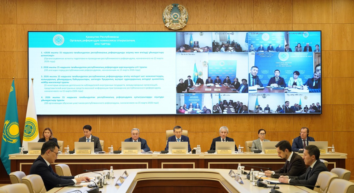 Referendým ótkizý jospary bekitildi