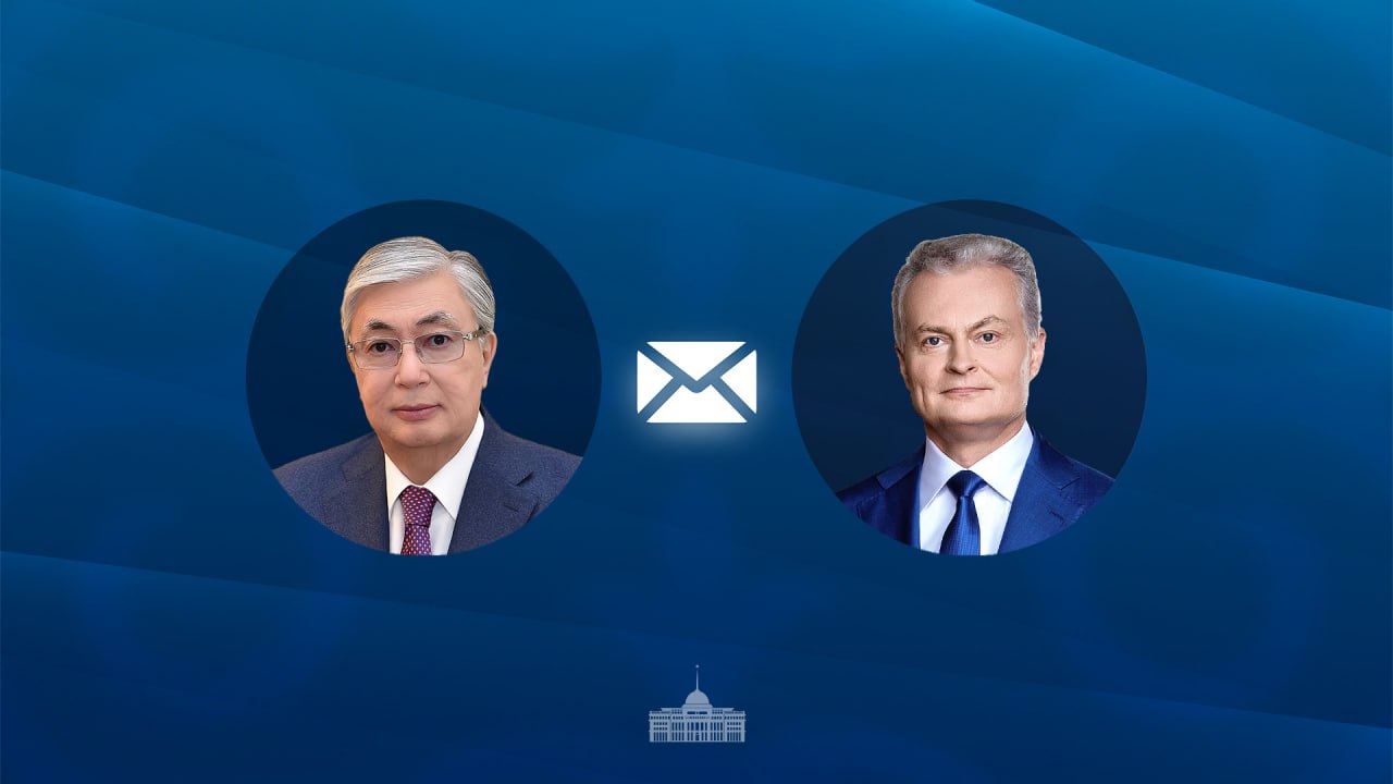 Memleket basshysy Lıtva Prezıdentine quttyqtaý jedelhatyn joldady