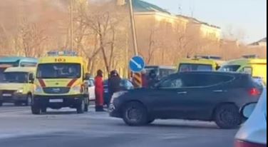 Qaraǵandyda jedel járdem kóligi apatqa ushyrady: Zardap shekkender bar