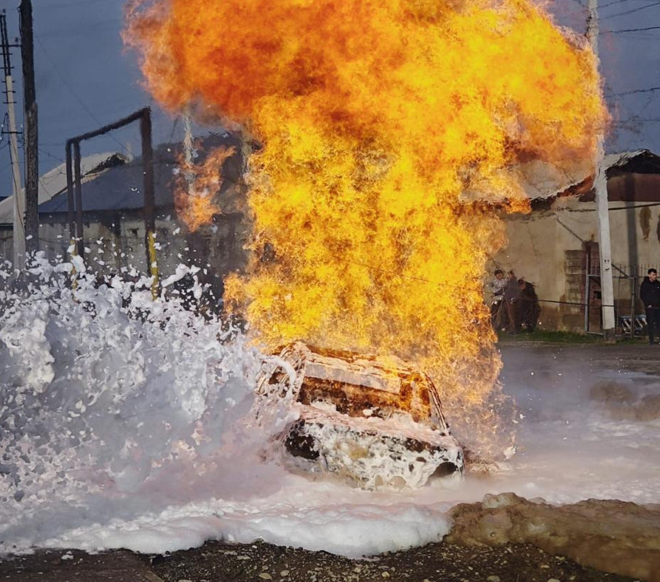 Shymkentte gaz qubyrynan órt shyqty