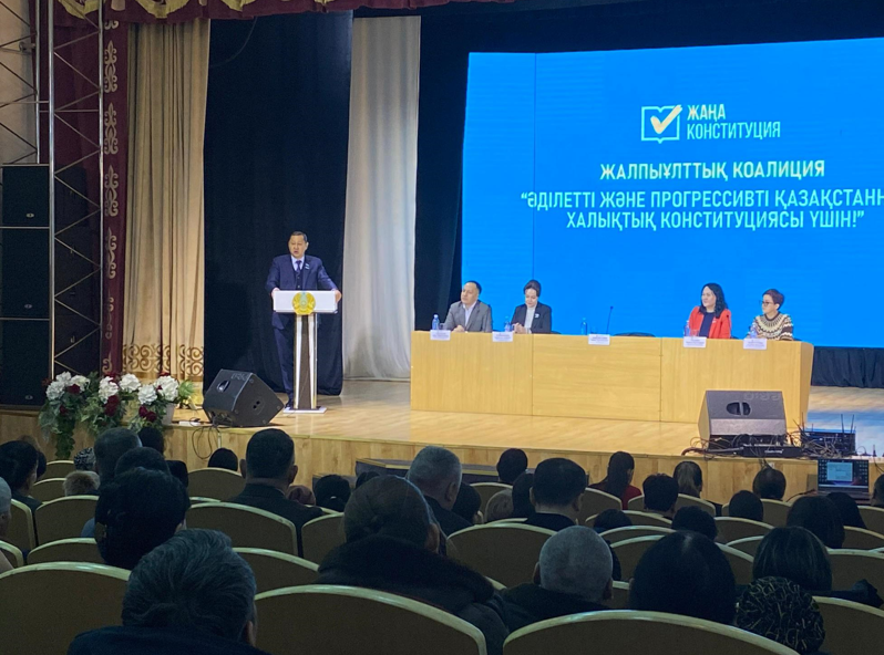 Jalpyulttyq koalısııa: Jańa Konstıtýsııa Qazaqstannyń ádiletti ári ornyqty damýynyń negizine aınalady
