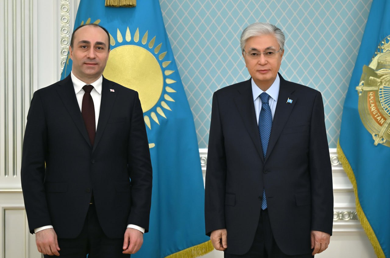 Memleket basshysy Grýzııanyń Ishki ister mınıstrin qabyldady