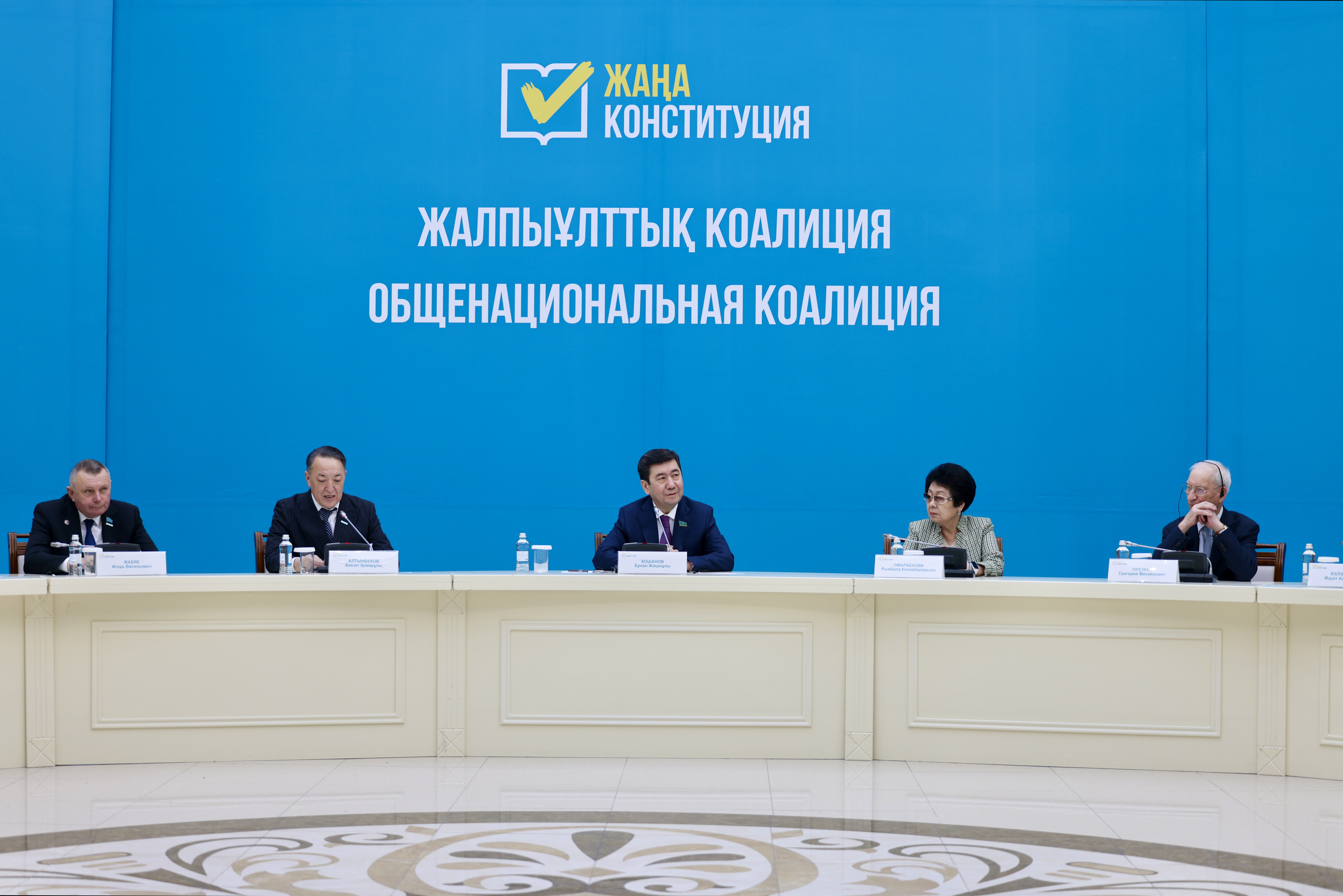 Jalpyulttyq koalısııa Qaraǵandy oblysynda birqatar kezdesý ótkizdi