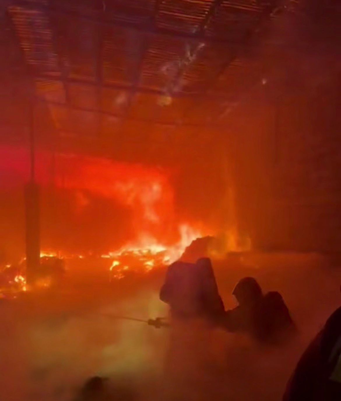 Aqtóbedegi qus fabrıkasynda órt shyqty