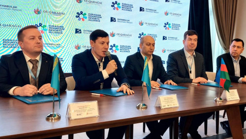 Shymbulaq pen Eýrazııanyń áıgili kýrorttary Jasyl hartııaǵa qol qoıdy