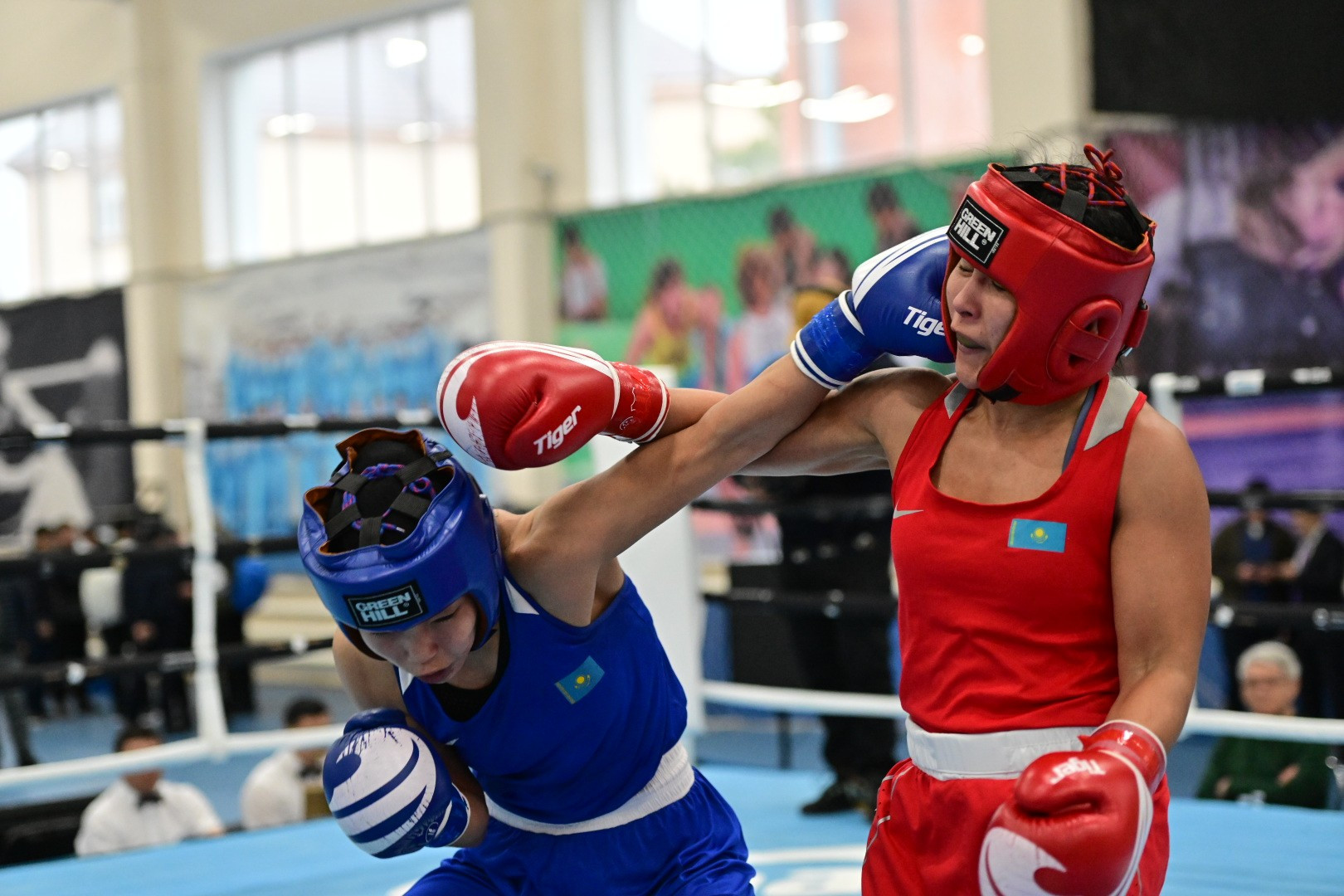 Sofııadaǵy sharshy alańda elimizdiń tórt boksshysy ózara judyryqtasty