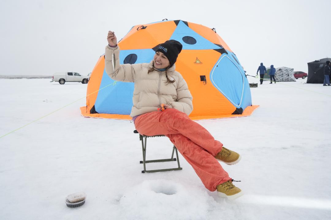 Balqashta alǵash ret qysqy balyq aýlaý festıvali ótti