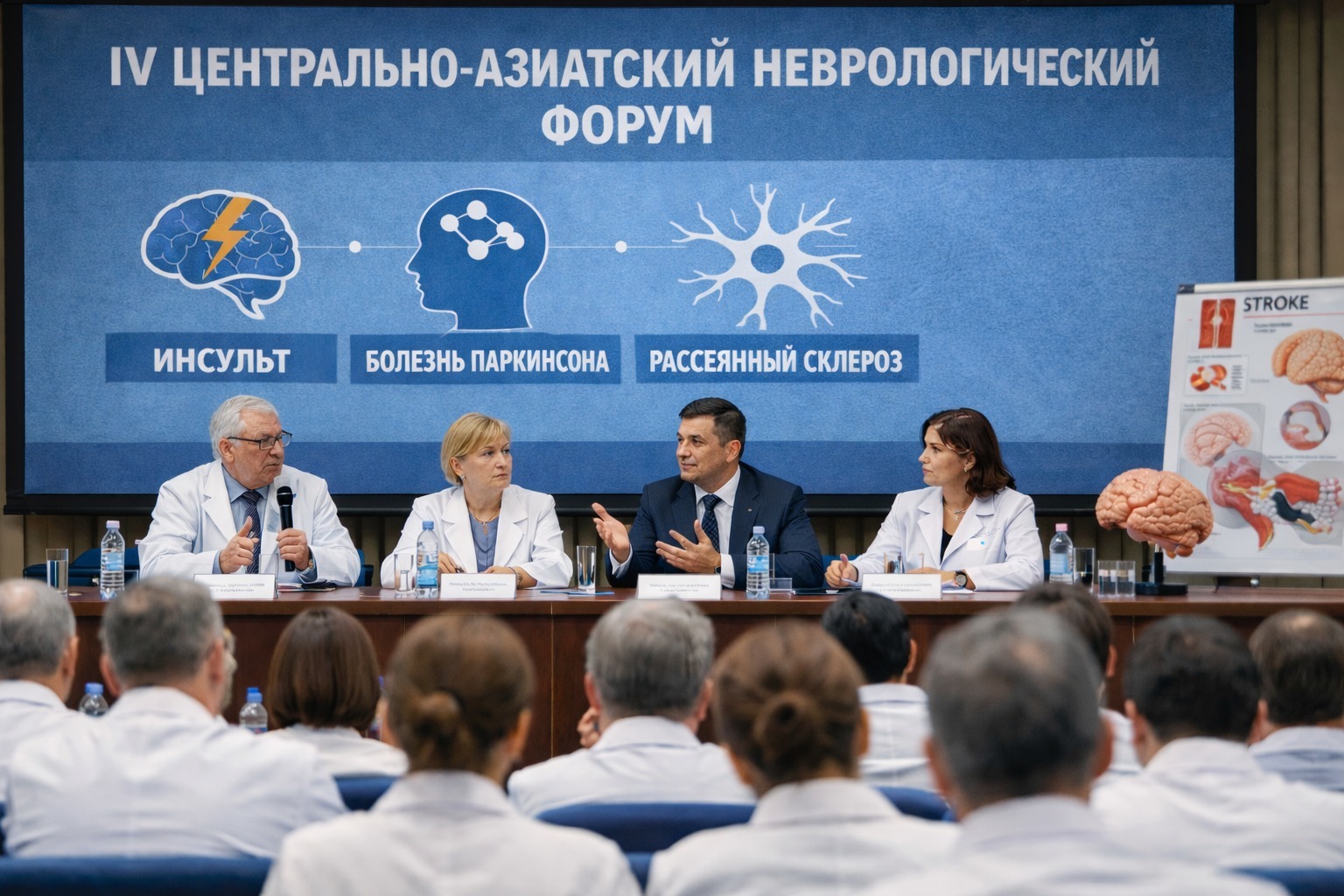 Almatyda IV Ortalyq Azııa Nevrologııalyq forýmy aıaqtalyp keledi