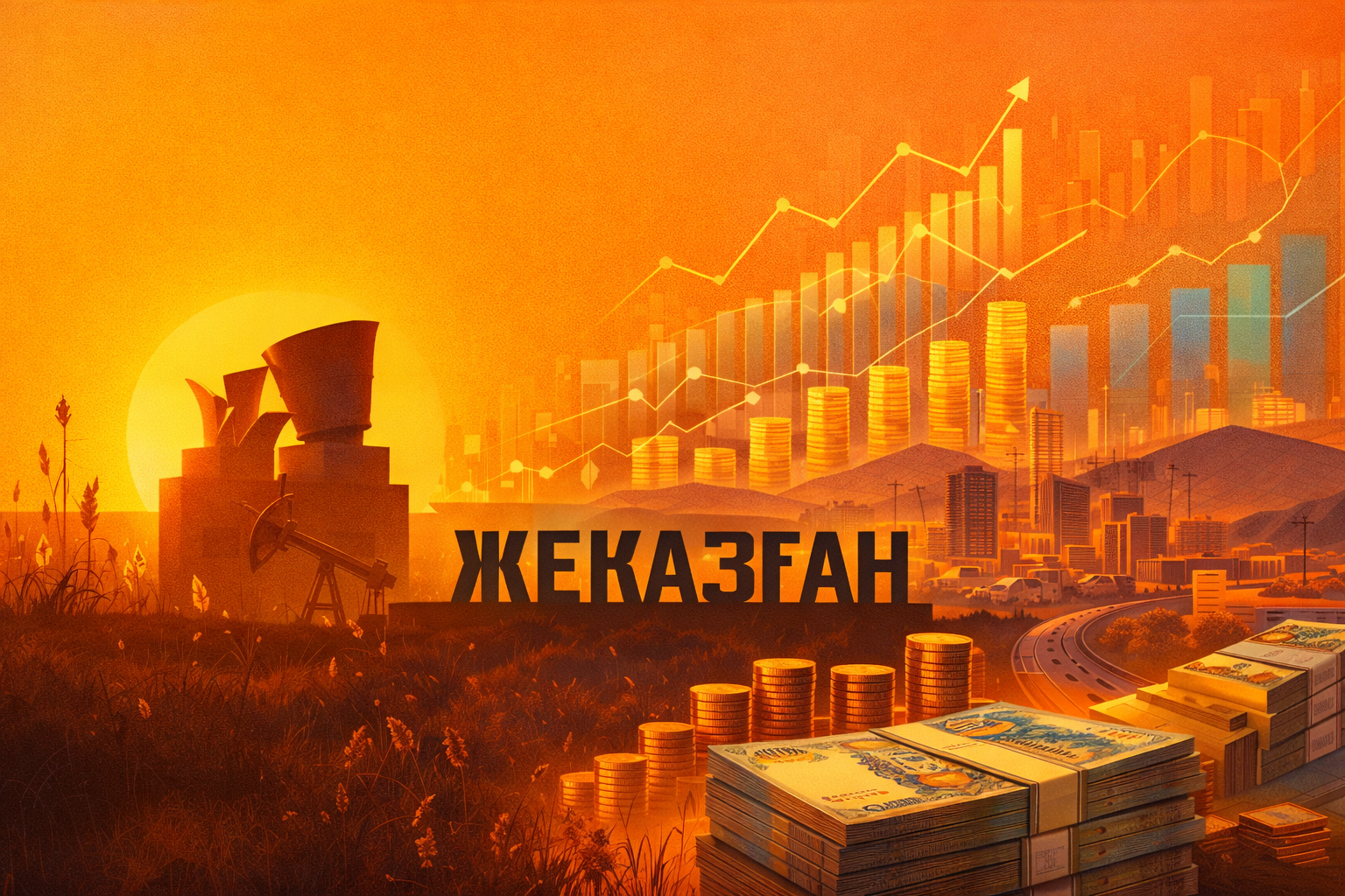 Jezqazǵan qalasynyń bıýdjeti eki ese ósti