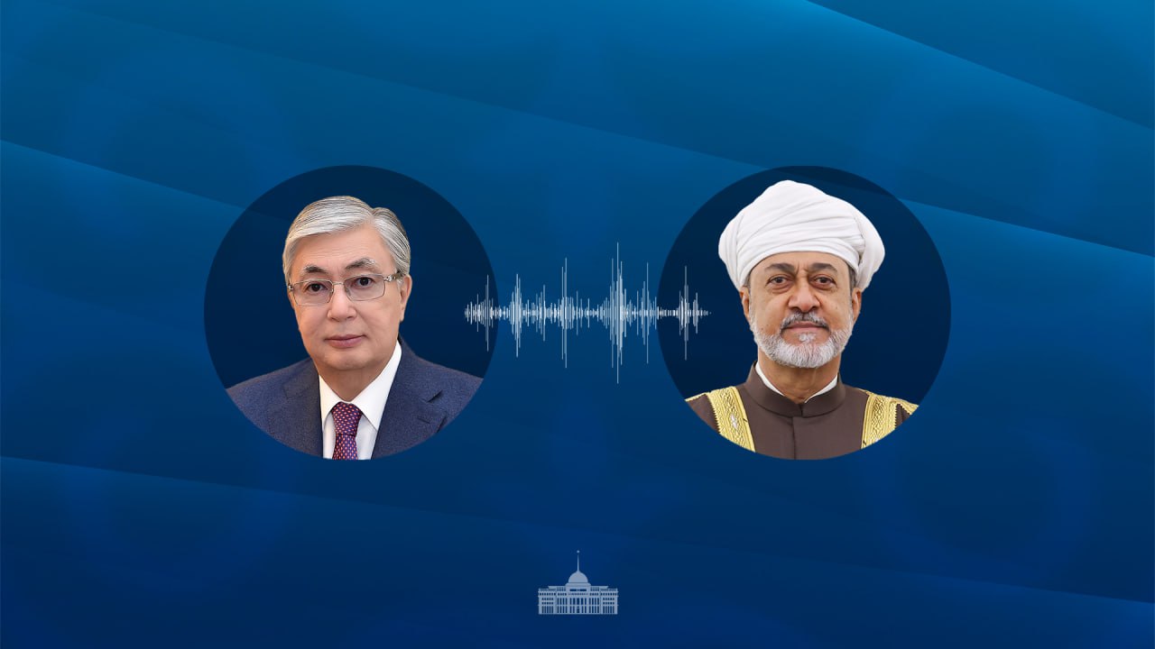 Prezıdent Oman Sultany Haısam ben Tarıq Ál Saıdpen telefon arqyly sóılesti