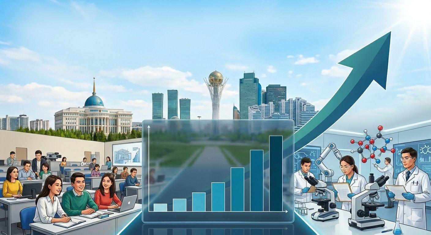 Prezıdent reformalary: Bilim men ǵylymdy qarjylandyrý bes eseden astam ósti