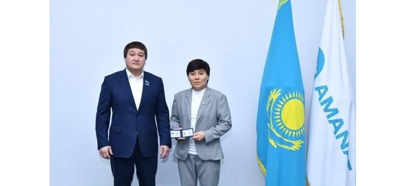 Jazıra Japparqul Shymkent qalasy aýyr atletıka federasııasynyń vıse-prezıdenti boldy
