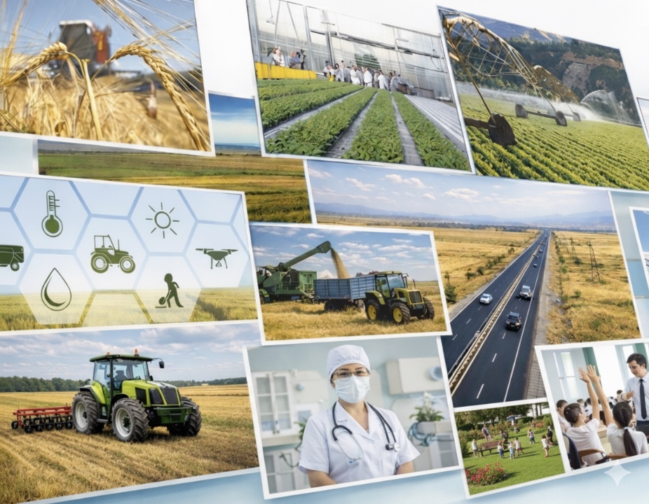 Qazaqstan aýyldarynda 6 jyl ishinde 7,6 myń ınfraqurylymdyq joba júzege asyryldy