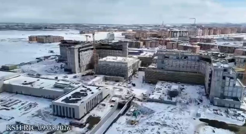 Kókshetaýda jańa kópbeıindi aýrýhana boı kóteredi