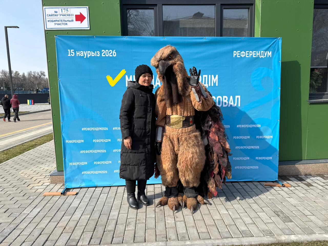 Almatyda «Búrkit» referendýmda óz tańdaýyn jasady