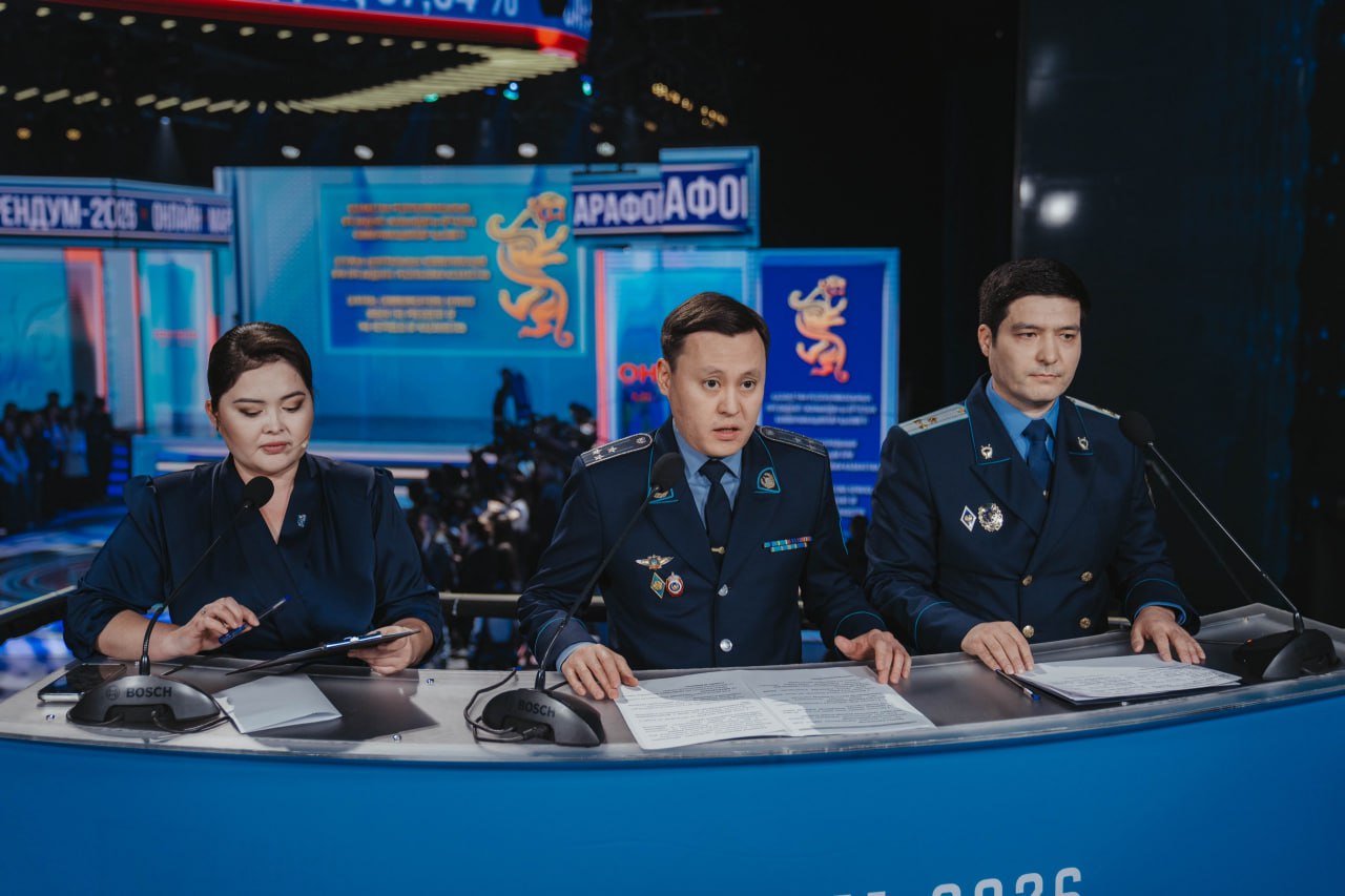 IIM resmı ókili: Referendým barysynda qoǵamdyq tártipti buzý faktileri tirkelgen joq