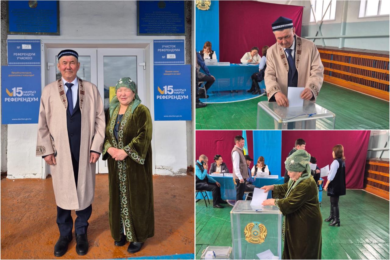 Soltústik Qazaqstanda Qarajumanovtardyń eńbek áýleti referendýmǵa qatysty