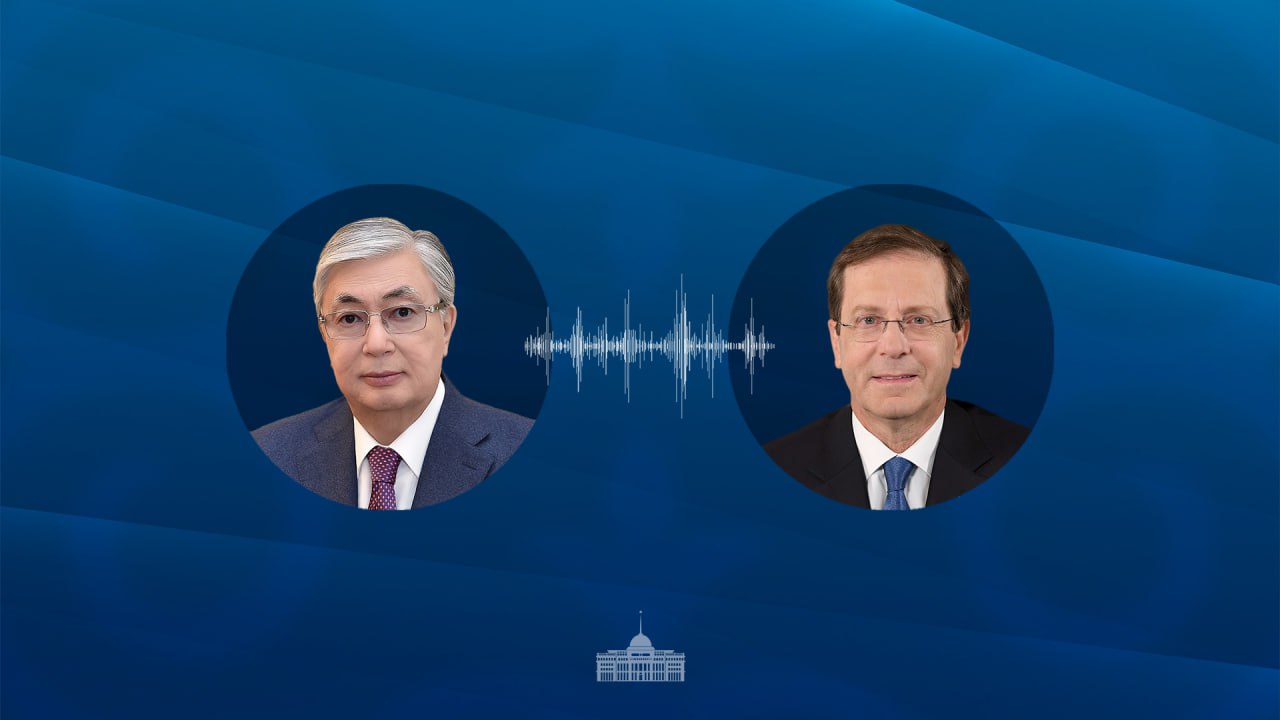 Toqaev Izraıl Prezıdenti Ishak Gersogpen telefon arqyly sóılesti