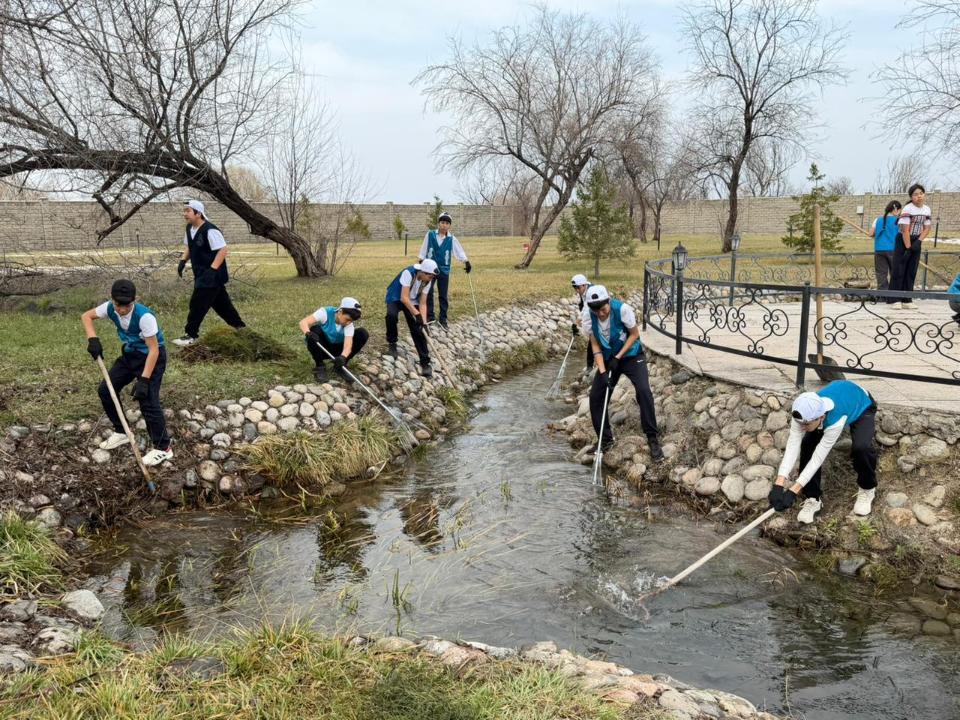 Elimizde «Móldir bulaq» ekologııalyq aksııasy bastaldy