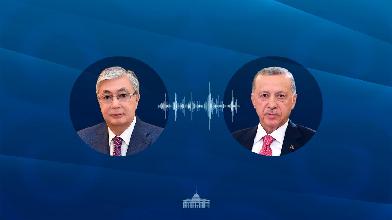 Memleket basshysy Rejep Taııp Erdoǵanmen telefon arqyly sóılesti