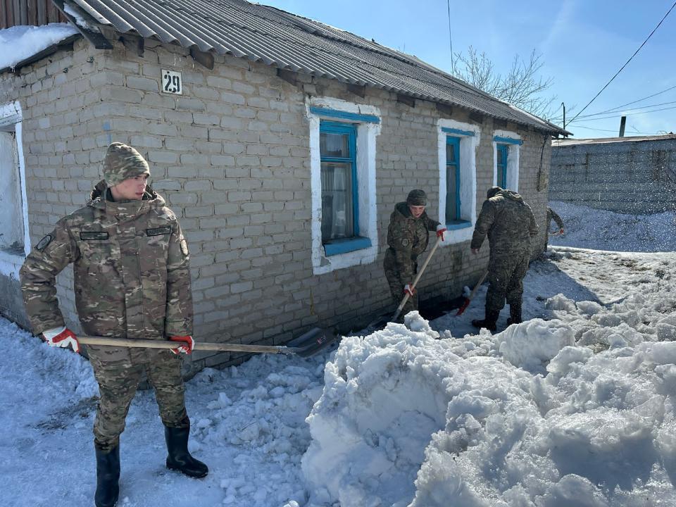 Arqalyqta sý tasqynynyń aldyn alý sharalary kúsheıtildi