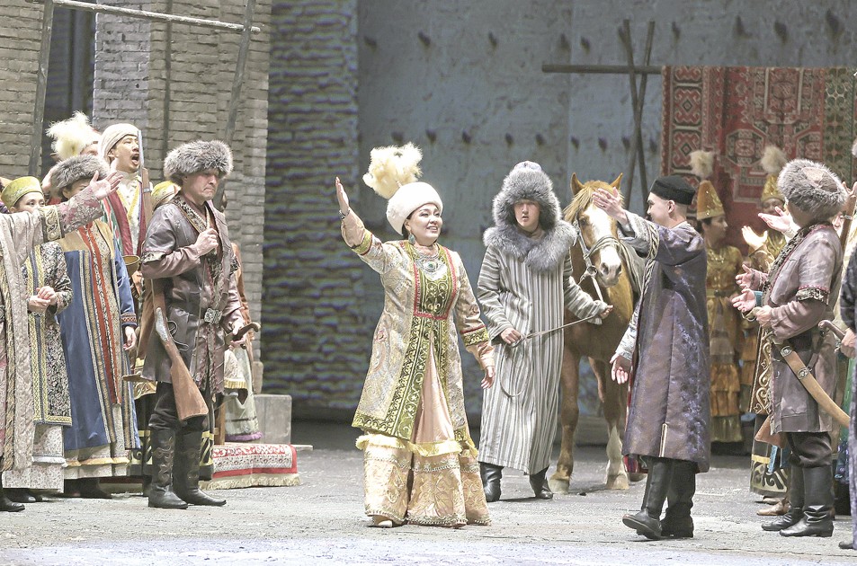 Sahna – rýhtyń shamshyraǵy