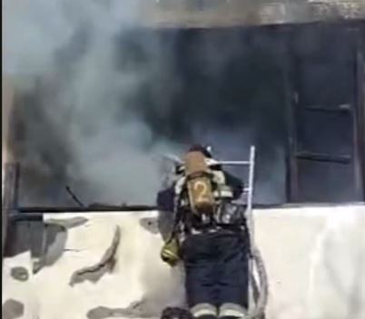 Astanada kópqabatty úıden órt shyqty: 9 bala qutqaryldy