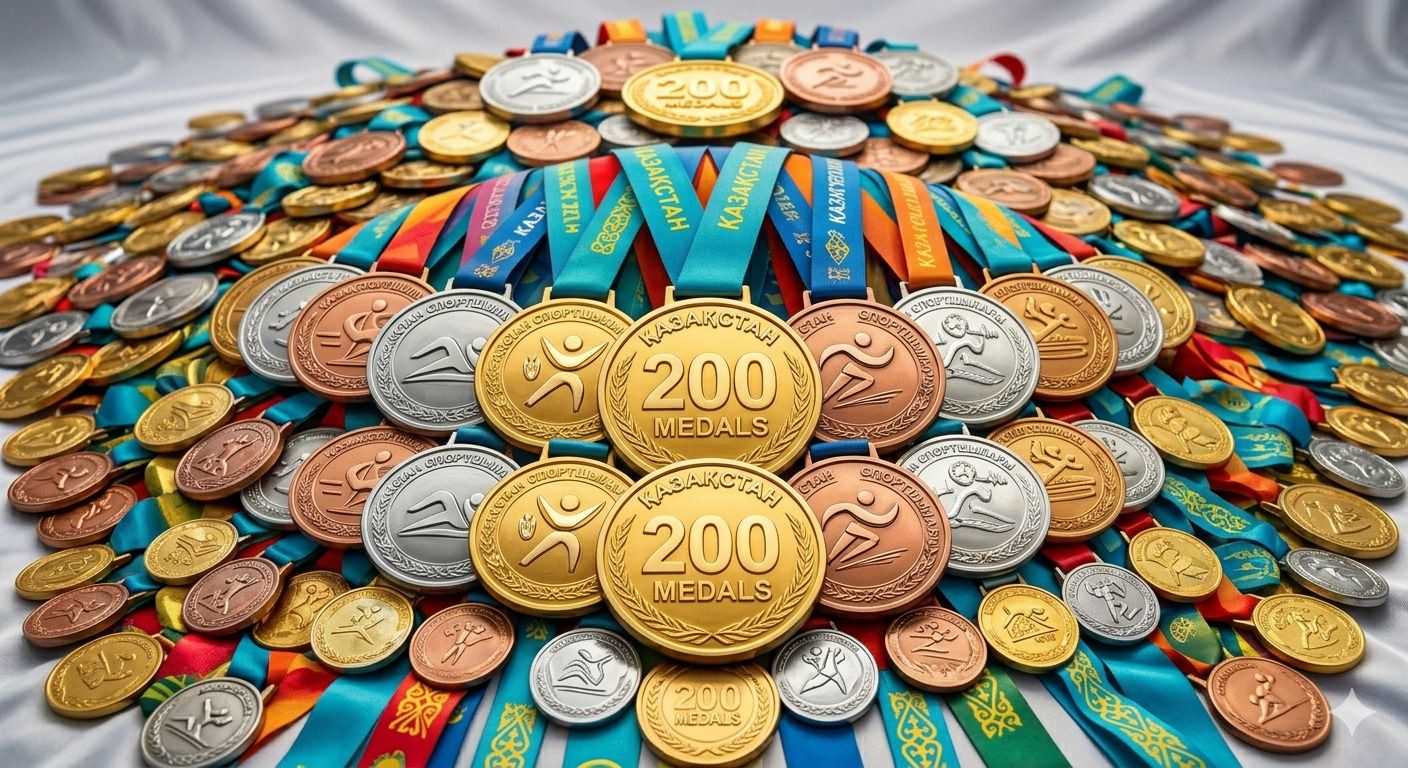 I toqsan qorytyndysy: Sportshylar el qorjynyna 200 medal saldy