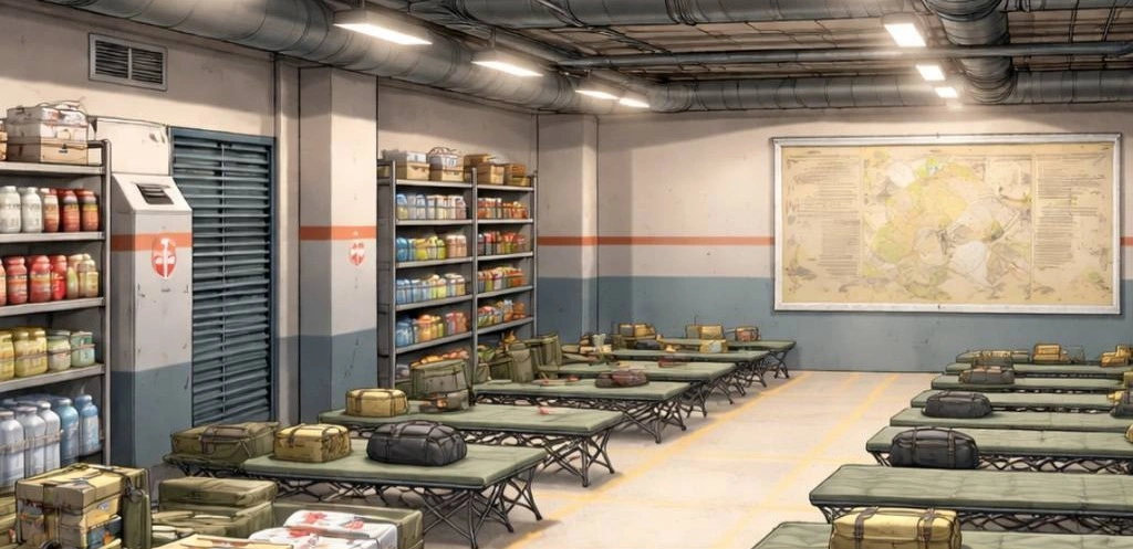 Tótenshe jaǵdaıǵa daıyndyq: Jertóleler men parkıngter panalaý oryndaryna aınalady